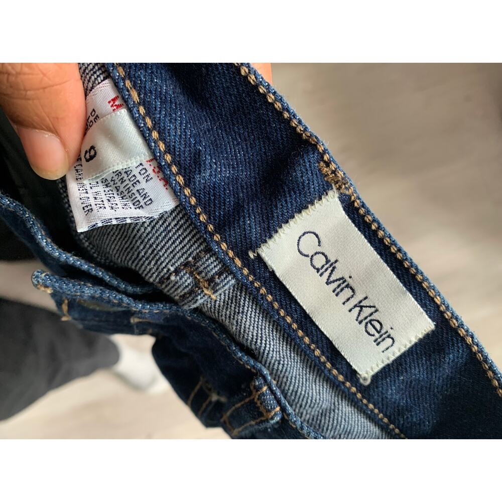 Vintage Calvin Klein High Rise Jeans Size 24/25 - Picture 4 of 6